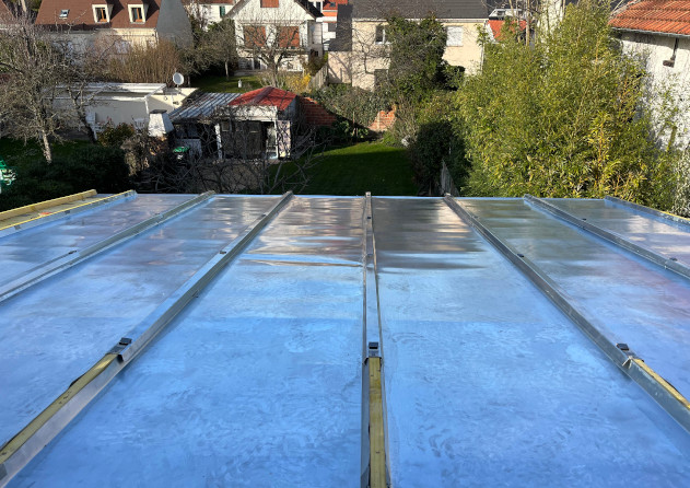 photo de tôle ondulée