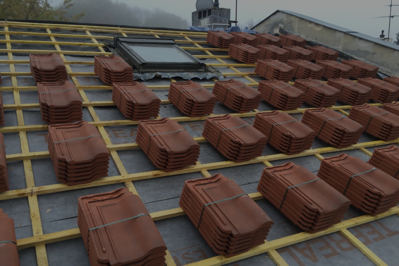 Photo de travaux de couverture