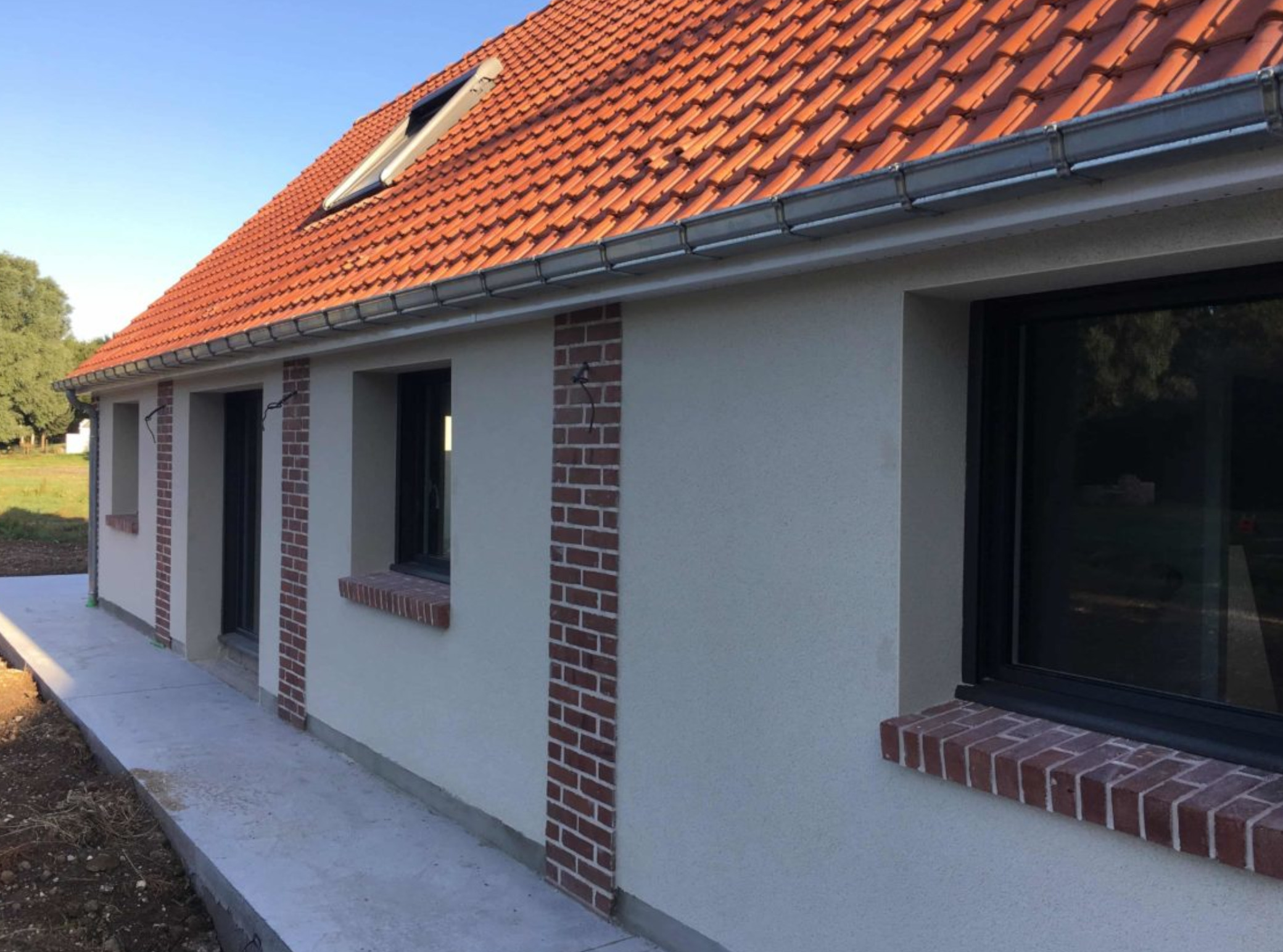 Ravalement de façade en béton